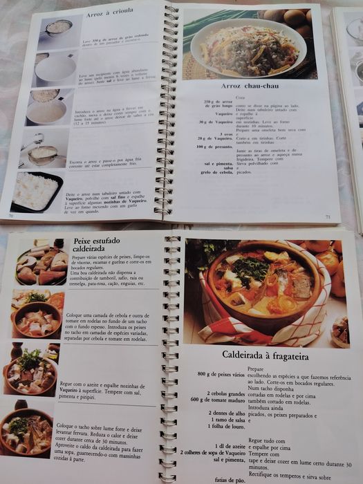 4 Livros de Culinária da Vaqueiro