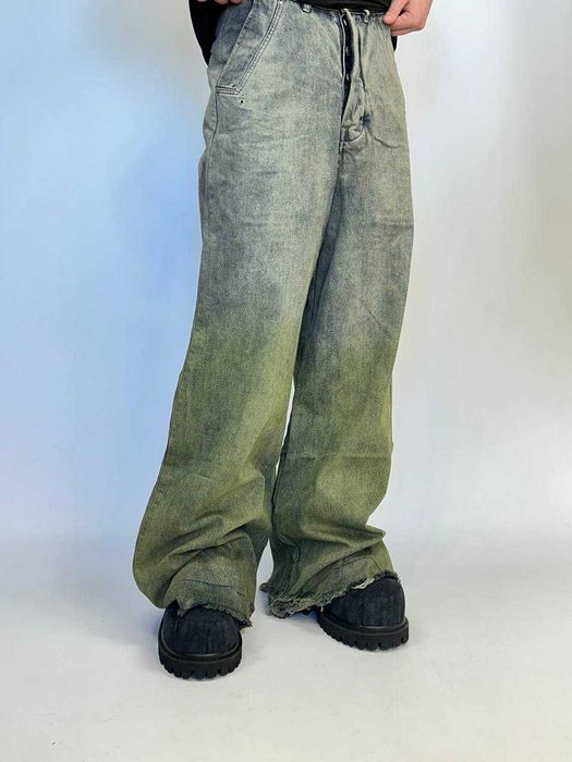 Rick Owens Balenciaga Cargo faded baggy opium archive джинси  M