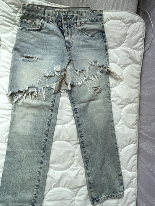 Джинсы Zara с юбкой, оригинал
