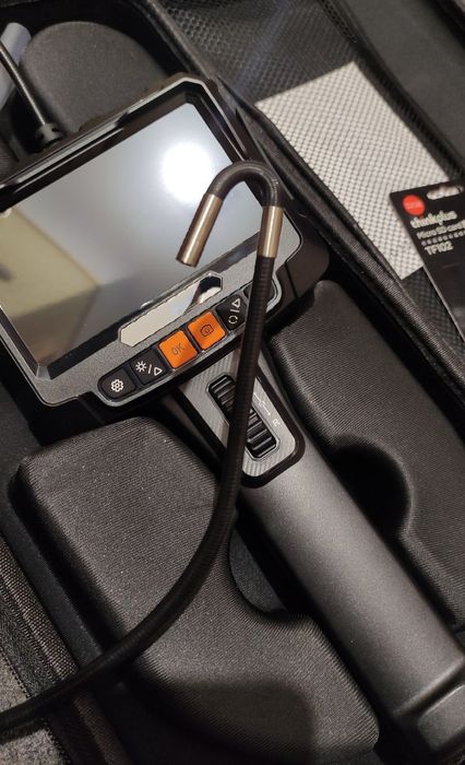 Эндоскоп для Автосервиса с экраном и аккумулятором +SD карта