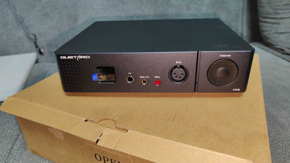 Gustard H16 - wzmacniacz słuchawkowy i przedwzmacniacz HiFi