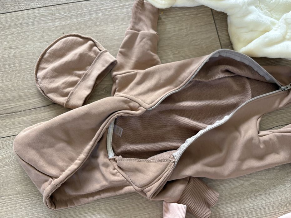 Дитячі теплі ромпери комбінезони до 3 міс