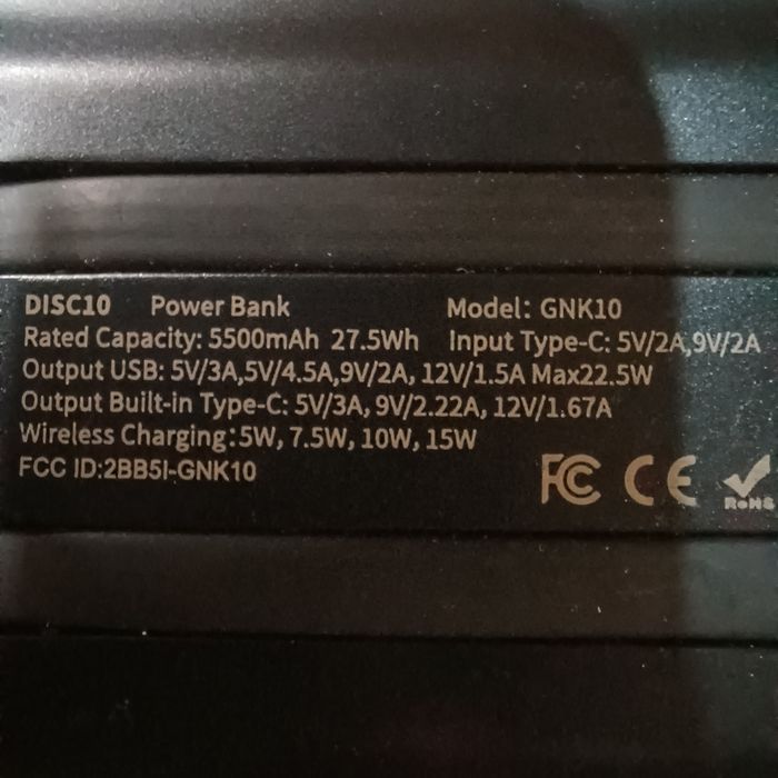 Павер банк Hoco J92 Black