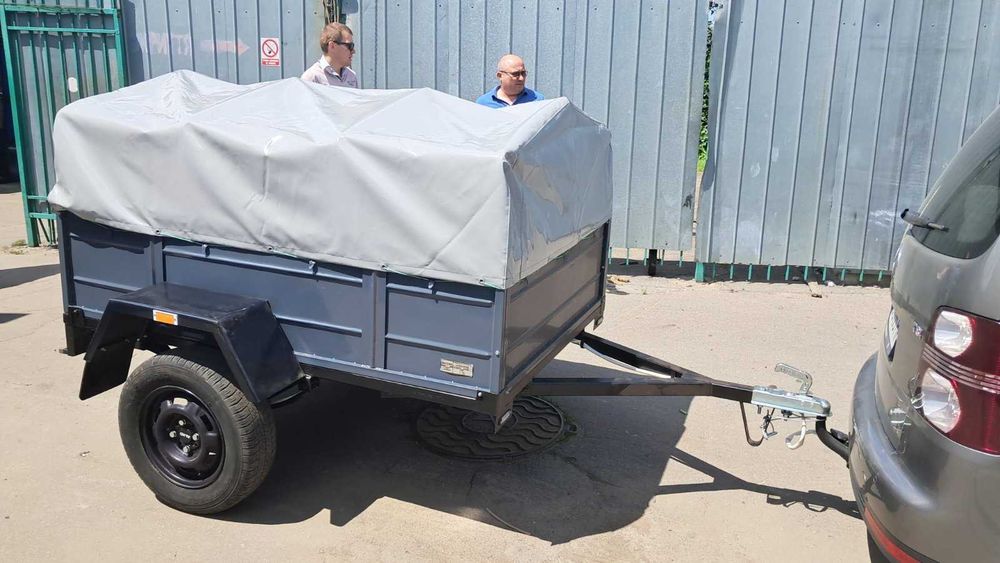 Прицеп легковий для перевезення вантажів з виробництва