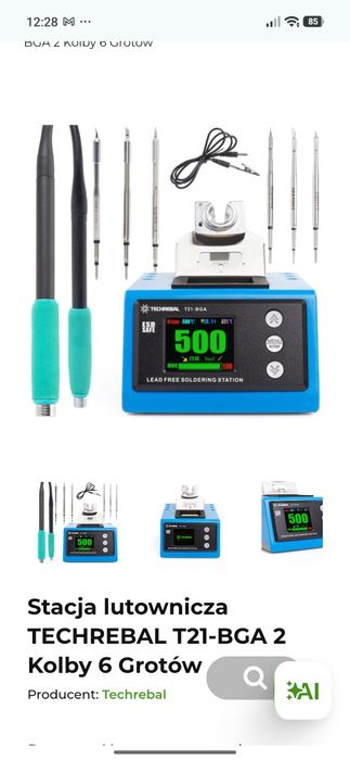 Lutownica techrebal T21-bga