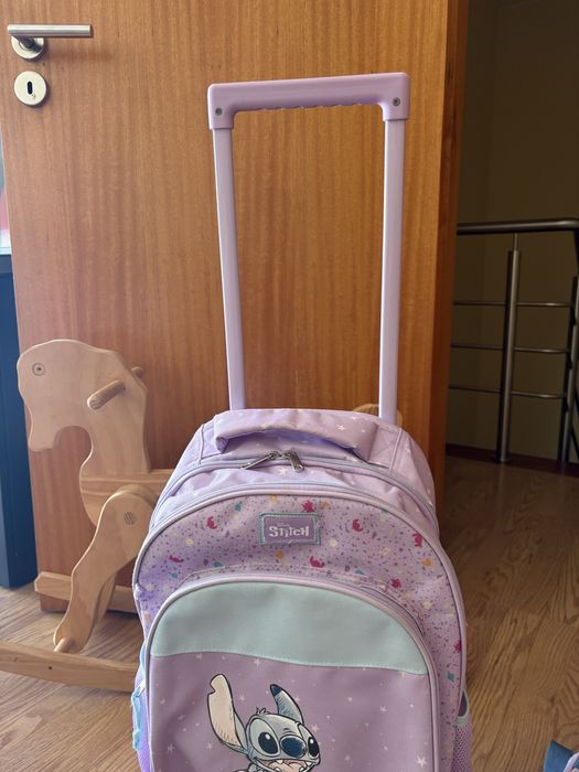 Conjunto mochila+lancheira+estojo