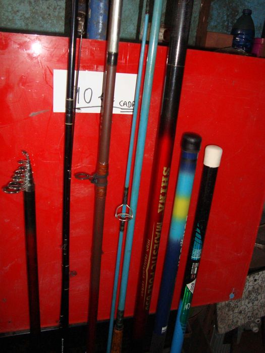 Canas   de   pesca,  directas  e  de   boia