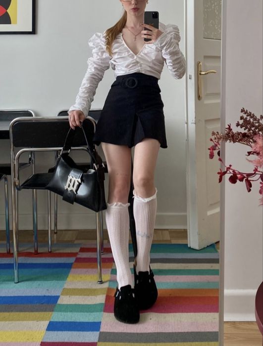 Драпірована блузка Zara