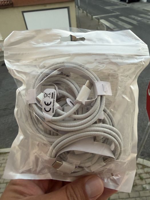 5 Cabos usb tipo C otima qualidade