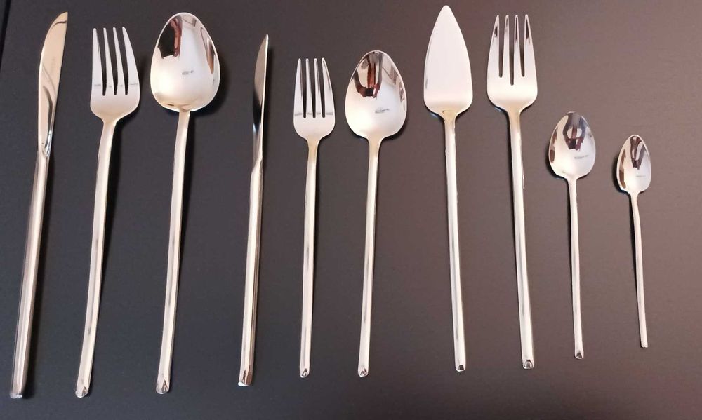 HERDMAR - Stick 130pçs Aço Inoxidável c/ estojo madeira *NOVO*