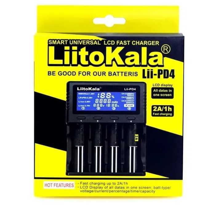 Ładowarka akumulatorów LiitoKala Lii-PD4.