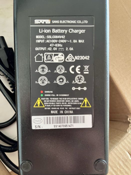 carregador bicicleta eletrica