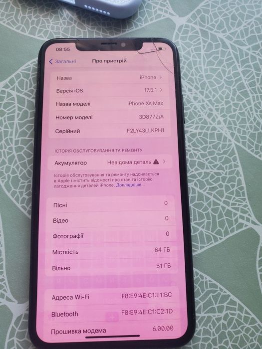 Iphone xs max 64gb