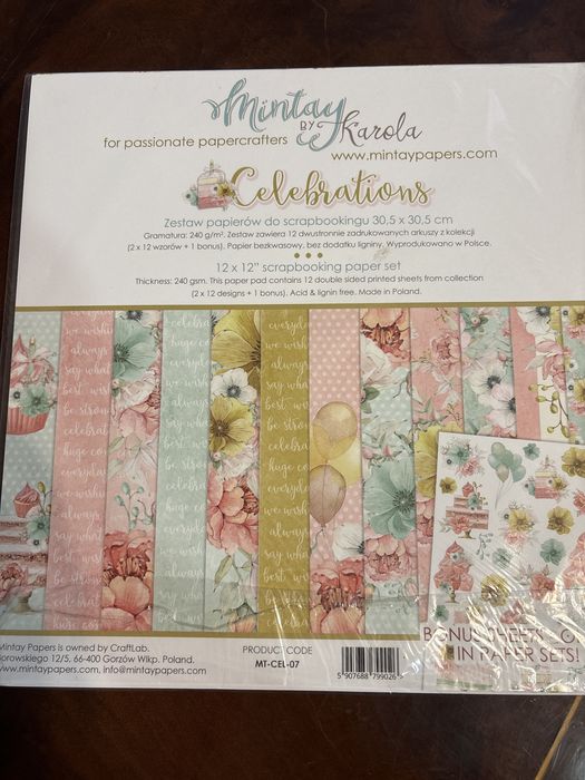 Papel de scrapbooking