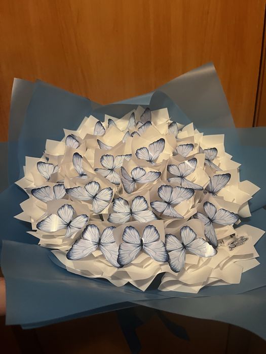 Букет из бабочек, букет із метеликів в наявності низькі ціни