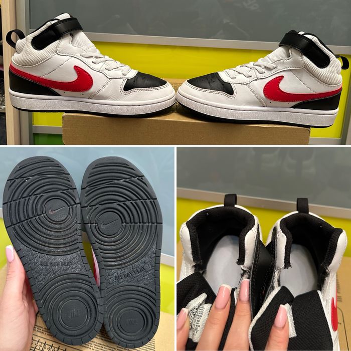 ‼️ хайтопи Nike Court Borough Mid 34 ботінки черевики кросівки високі