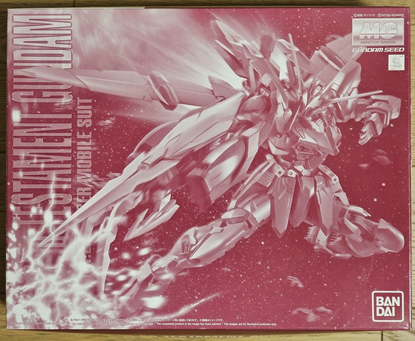 MG RGX-00 Testament Gundam P-Bandai