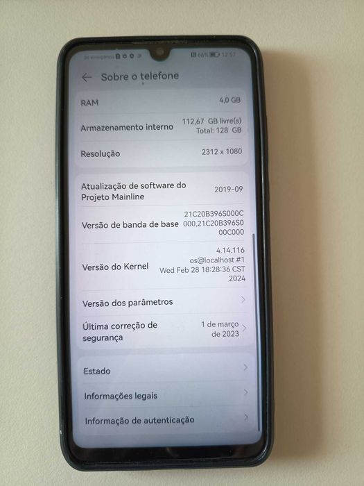 Telemóvel Huawei P30 Lite 128 GB