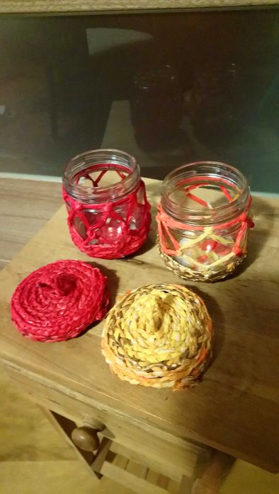 Słoiki na drobiazgi, albo latarenka