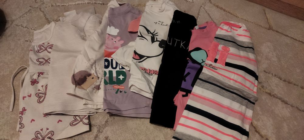 Zestaw dla dziewczynki 86/92