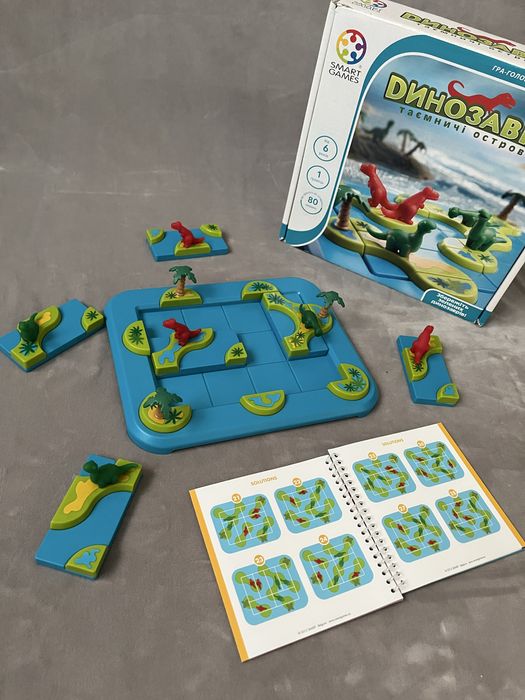 Настільна гра Iuvi Games smart games динозаври таємничий острів