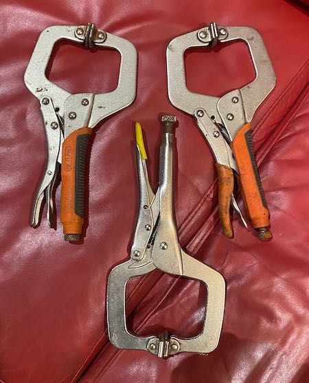 Conjunto de grampos p/ carpinteiro