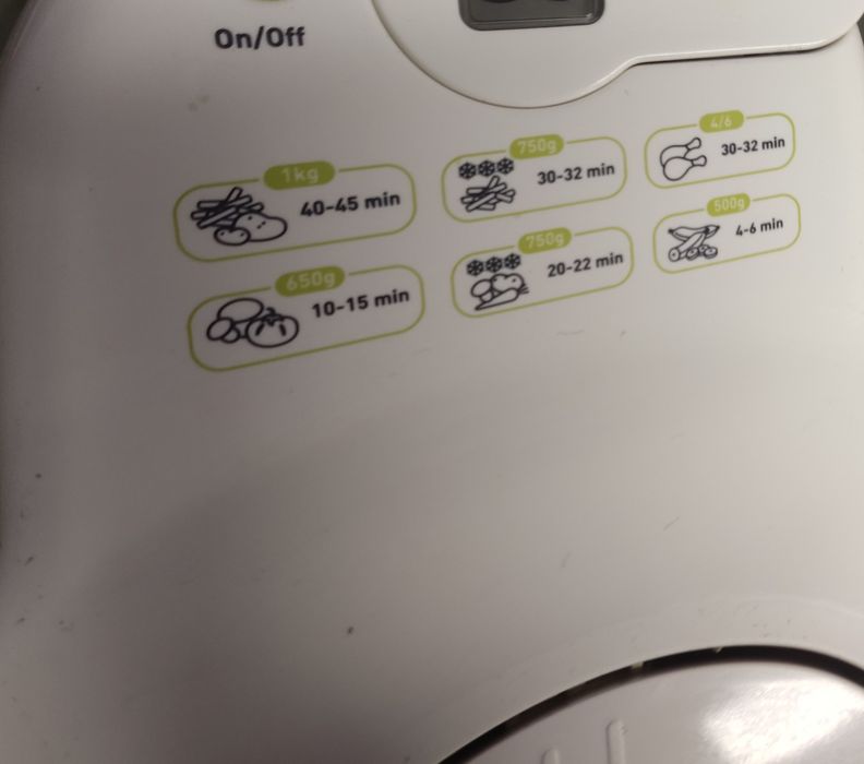Tefal a funcionar