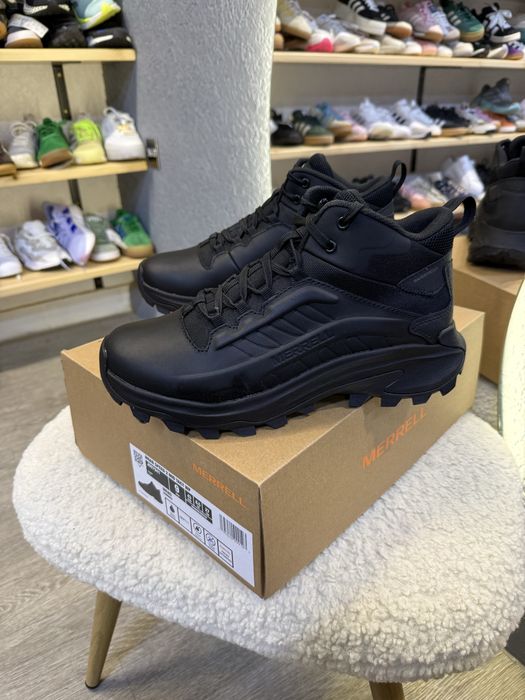 ОРИГІНАЛ 100% Merrell Moab Speed 2 Tactical Mid WATEPROOF | J007941 шкіряні не промокають кросівки тактичні трекінгові 41-47 розмір черевики ботинки