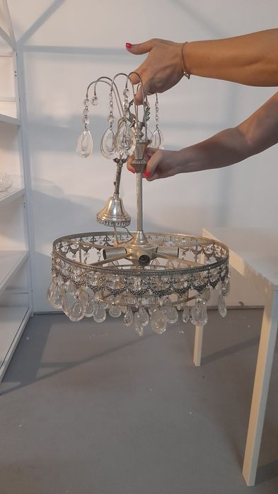 Candeeiro de teto cristal