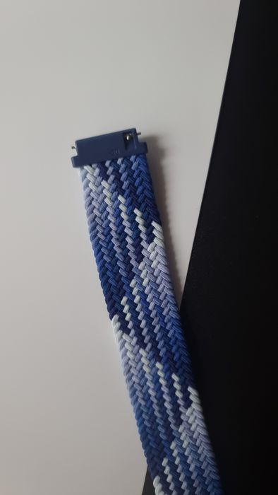 Pasek plecionego materiału 20 mm do zegarka Samsung, Huawei, Amazfit,