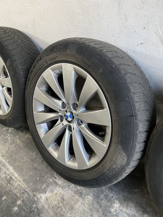 Диски bmw r17 5 120 з зимовою гумою 225 55 17