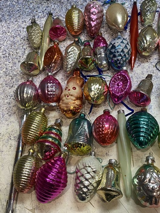 Игрушки елочные из СССР