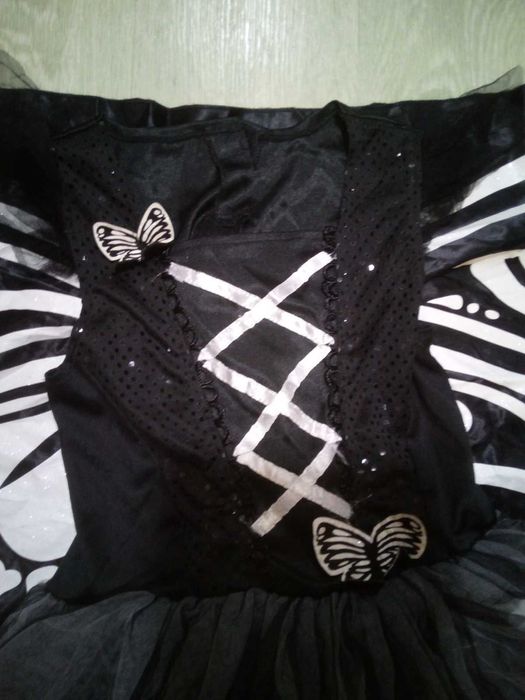 Костюм платье крылья бабочки мотылька метелика