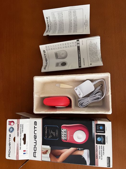 Epiladora Rowenta Easy Touch – Como Nova | Compacta e Eficiente