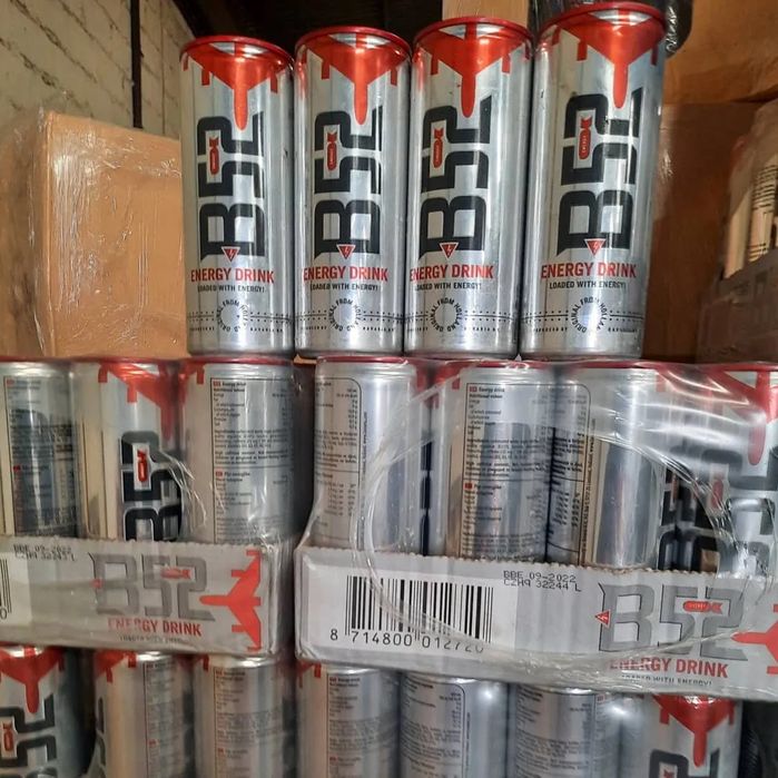Напої та енергетики Monster Energy, Fanta, Coca-Cola, Pringles