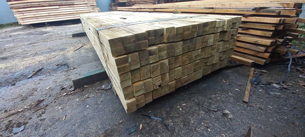 Łaty dachowe 40x60 impregnacja ciśnieniowa / suche IPPC
