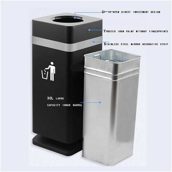 Nowy kosz na śmieci / 30L /pojemnik na odpady / sorter otwarty !A3086!