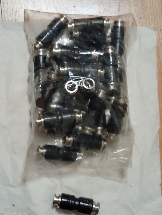 З'єднання цангове аварійний фітінг, рятувальник, посилений S-8, 25 шт