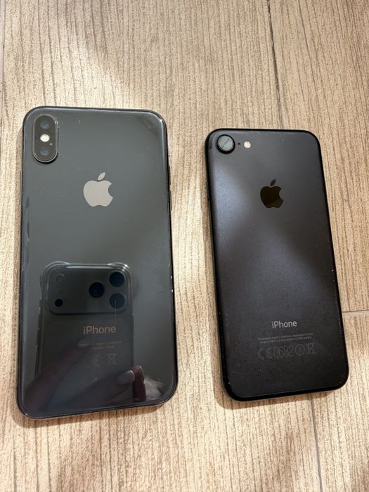 ЛОТ iPhone 7 128 gb, iPhone X 64 gb полностью исправны