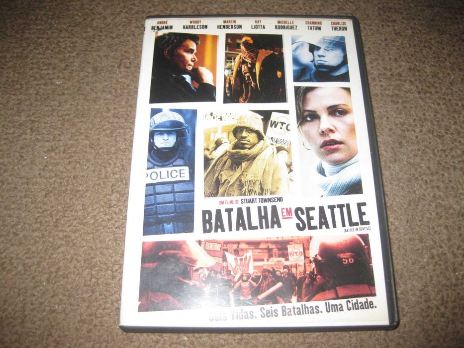 DVD "Batalha em Seattle" com Channing Tatum