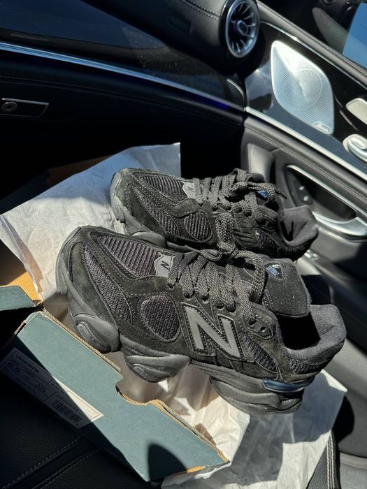 ТОП! New balance 9060 “Total Black” 36 - 44 ню беланс чорні