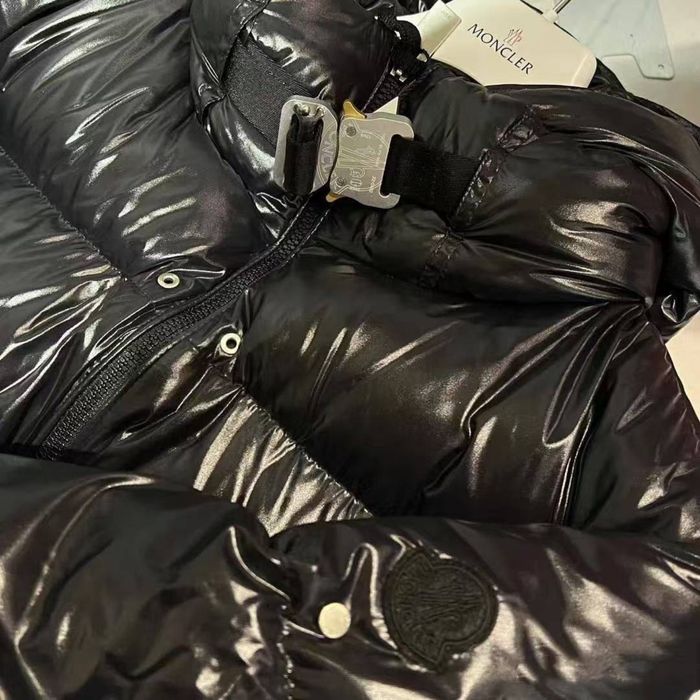 Куртка, Пуховик Moncler Alyx 1017 / Alyx Moncler jacket / Alyx Moncler puffer / пуховик Алікс Монклер Black / чорна