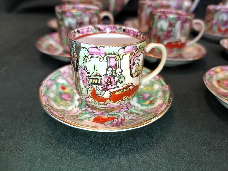 Serviço Café Chinês Rose Medallion