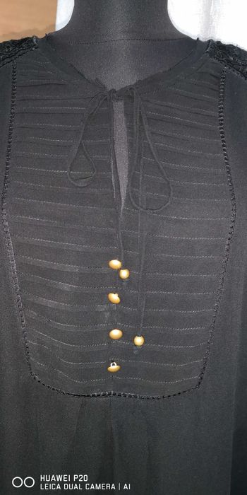 вечірня вишукана сукня MONSOON розмір L чорна шовк