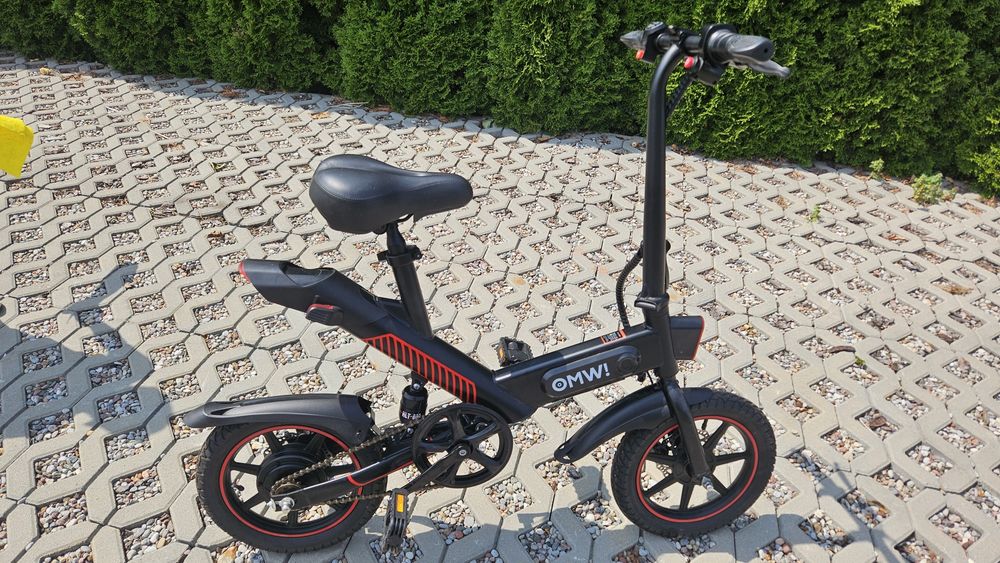 Nowy rower elektryczny OMW 14” 250W 25 km/h kompaktowy