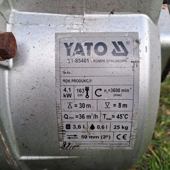 Pompa spalinowa  Yato
