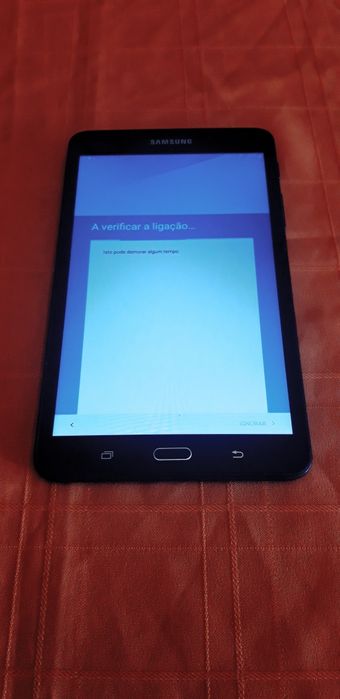 Tablet Samsung A6 t280 ler discrição.