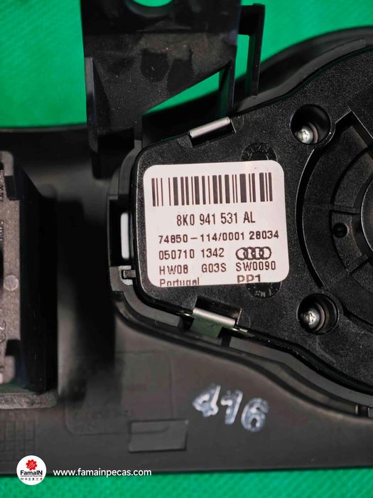 Botão / Interruptor Luzes AUDI A4 B8