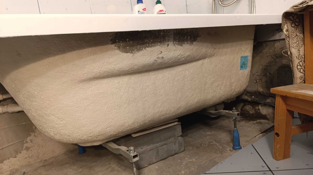 Wanna 130x70 biała do zabudowy