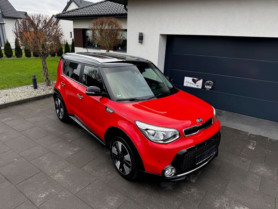 Kia Soul Skórzana tapicerka+navigacja+kamera+parktroniki